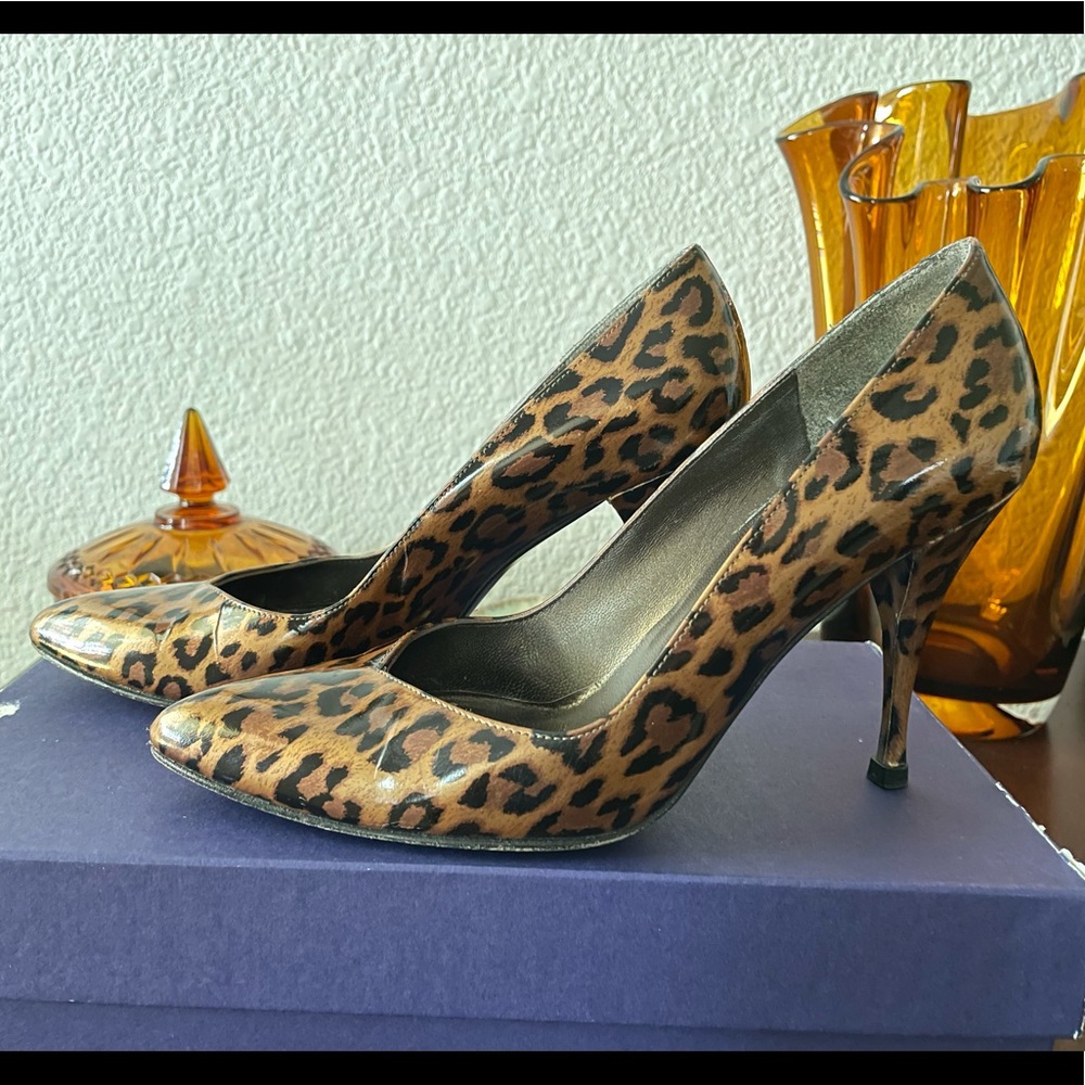 Stuart Weitzman Animal Print Heels
